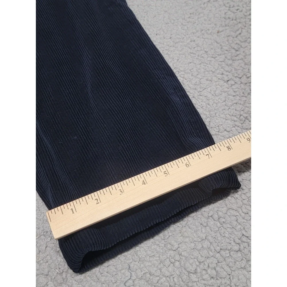 Polo Ralph‎ Lauren Pants Mens 38x32 (Fits 35x30) Navy Corduroy Classic Cuffed